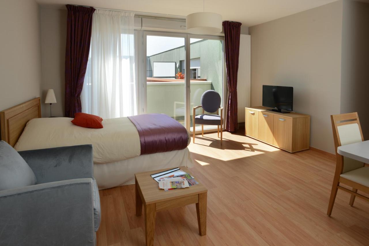 Aparthotel Domitys La Rose Du Beffroi Maizières-lès-Metz Zimmer foto